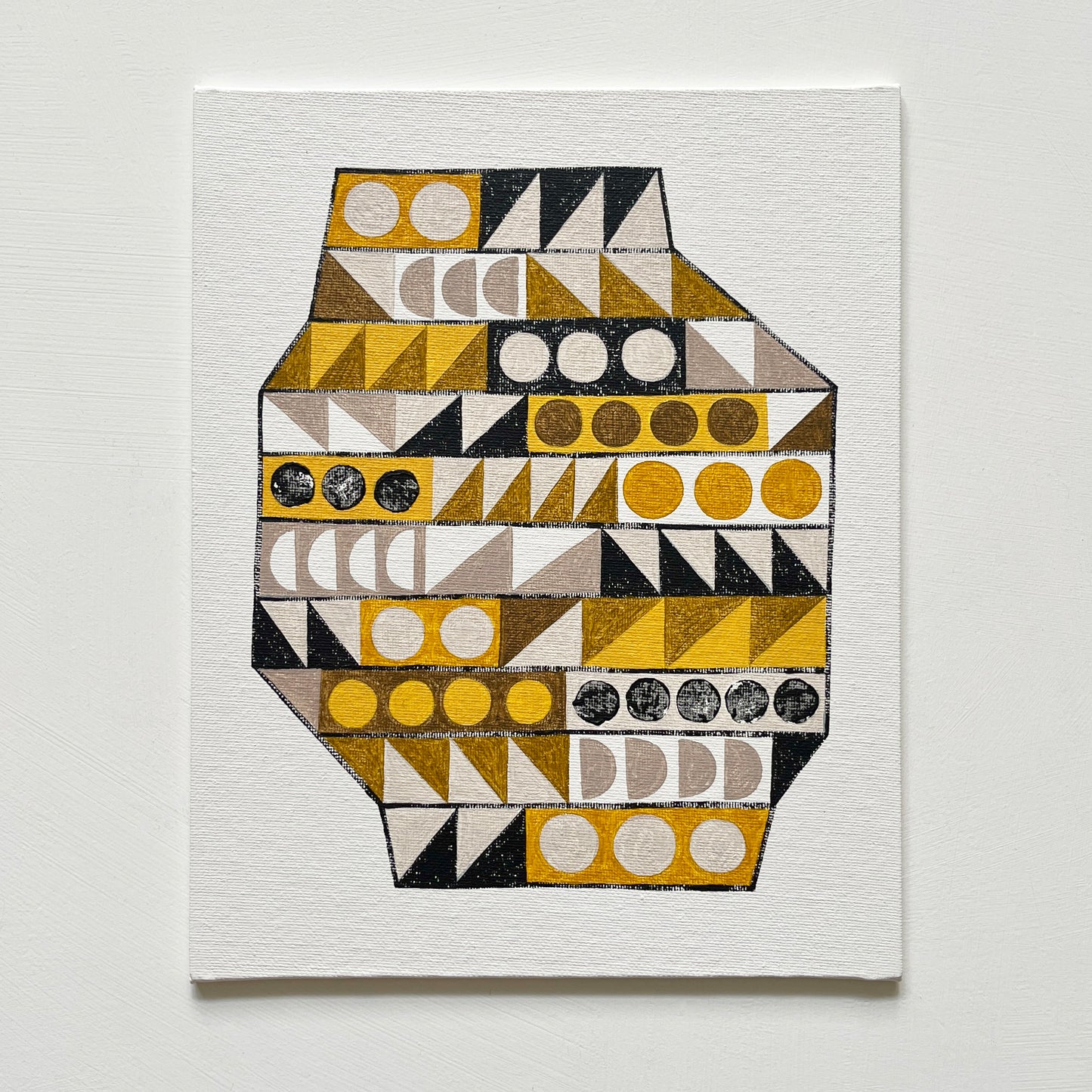 ORIGINAL PAINTING - BUILT FORM No8