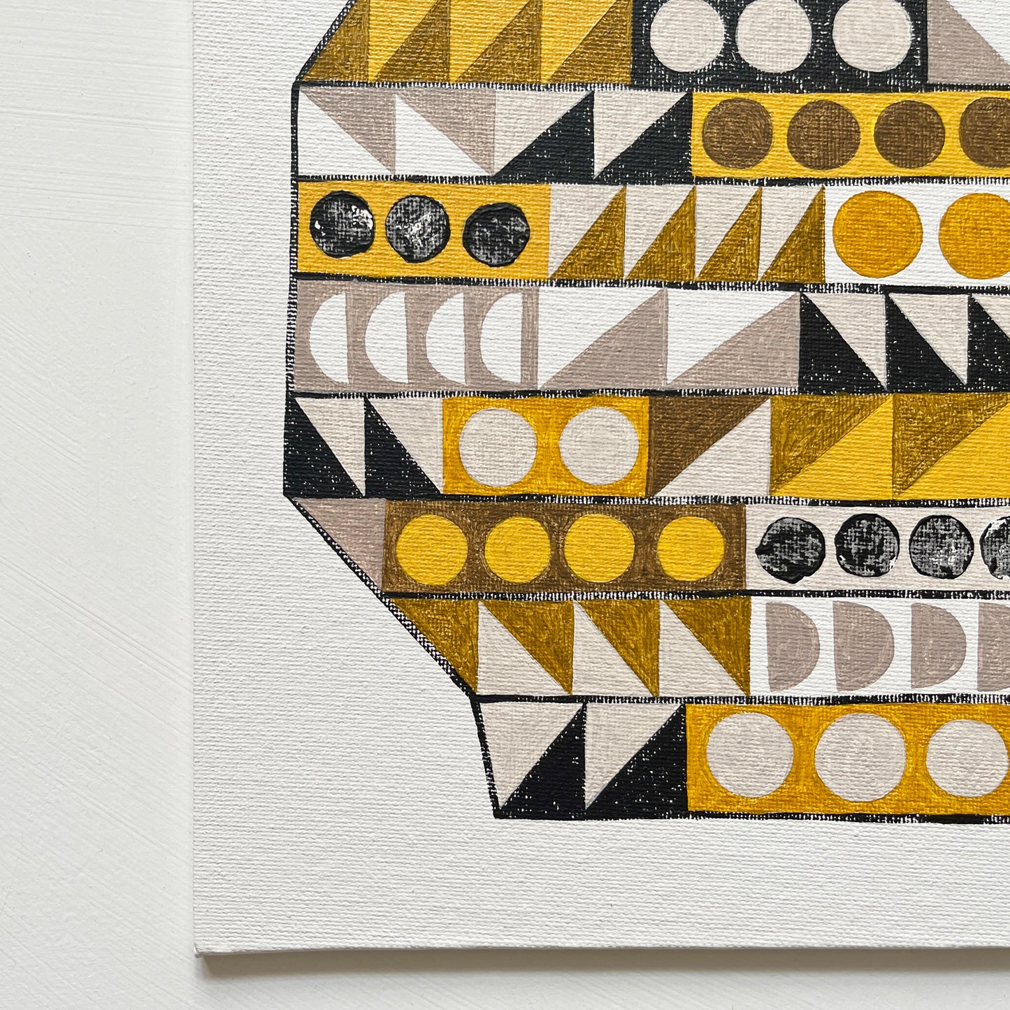 ORIGINAL PAINTING - BUILT FORM No8