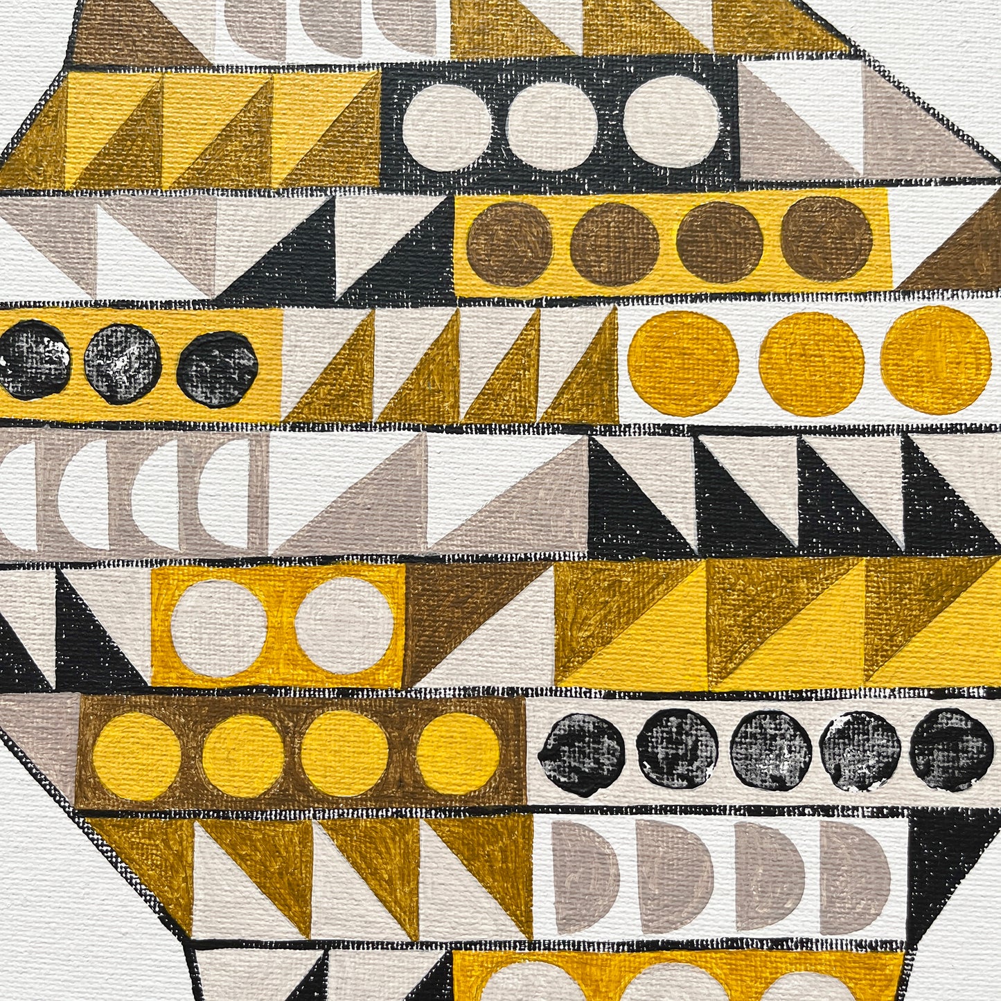 ORIGINAL PAINTING - BUILT FORM No8