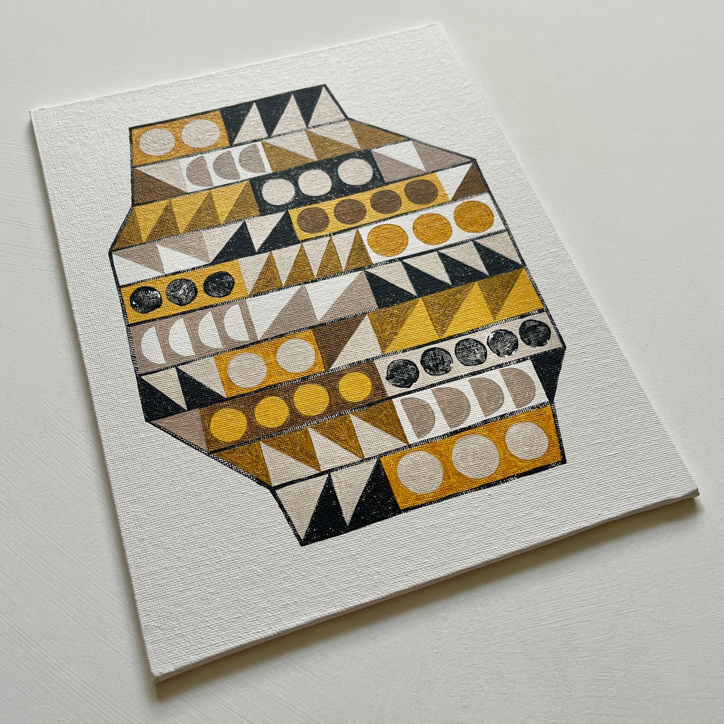 ORIGINAL PAINTING - BUILT FORM No8