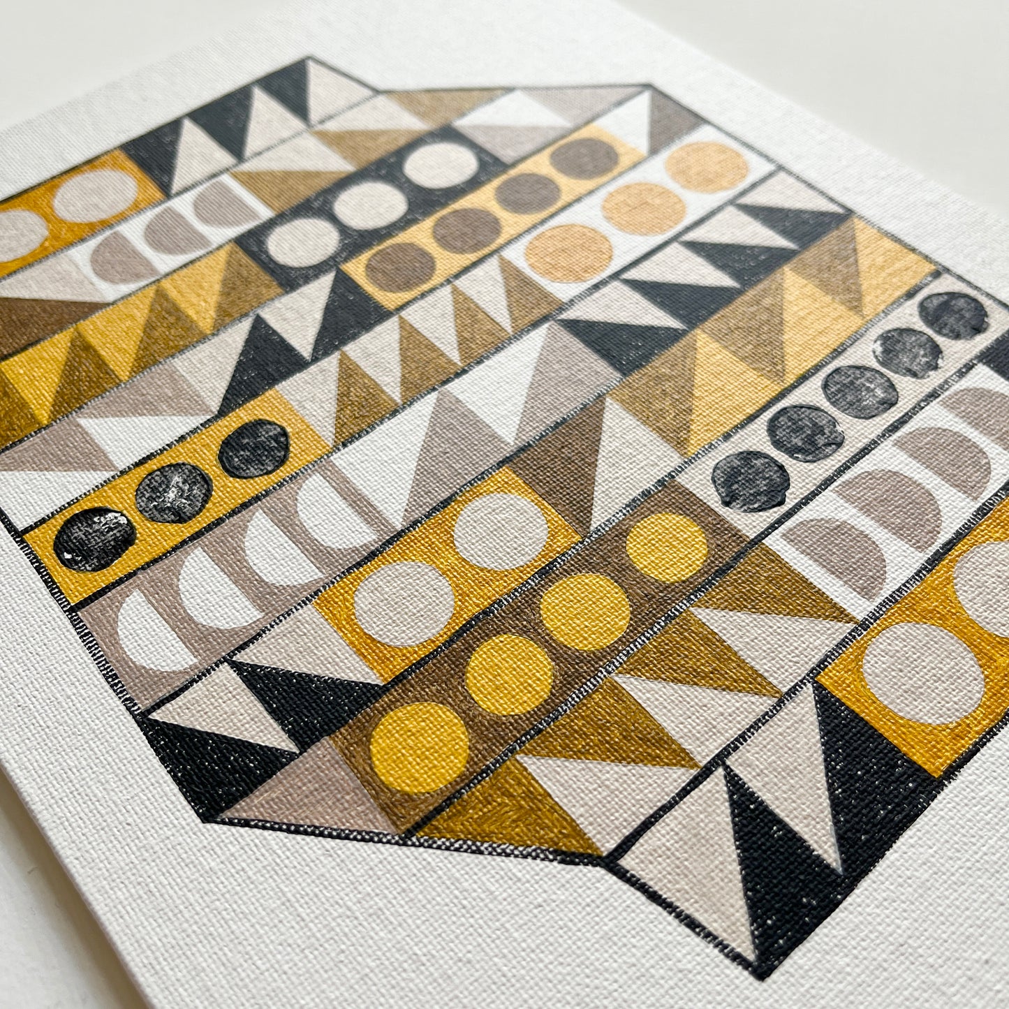 ORIGINAL PAINTING - BUILT FORM No8