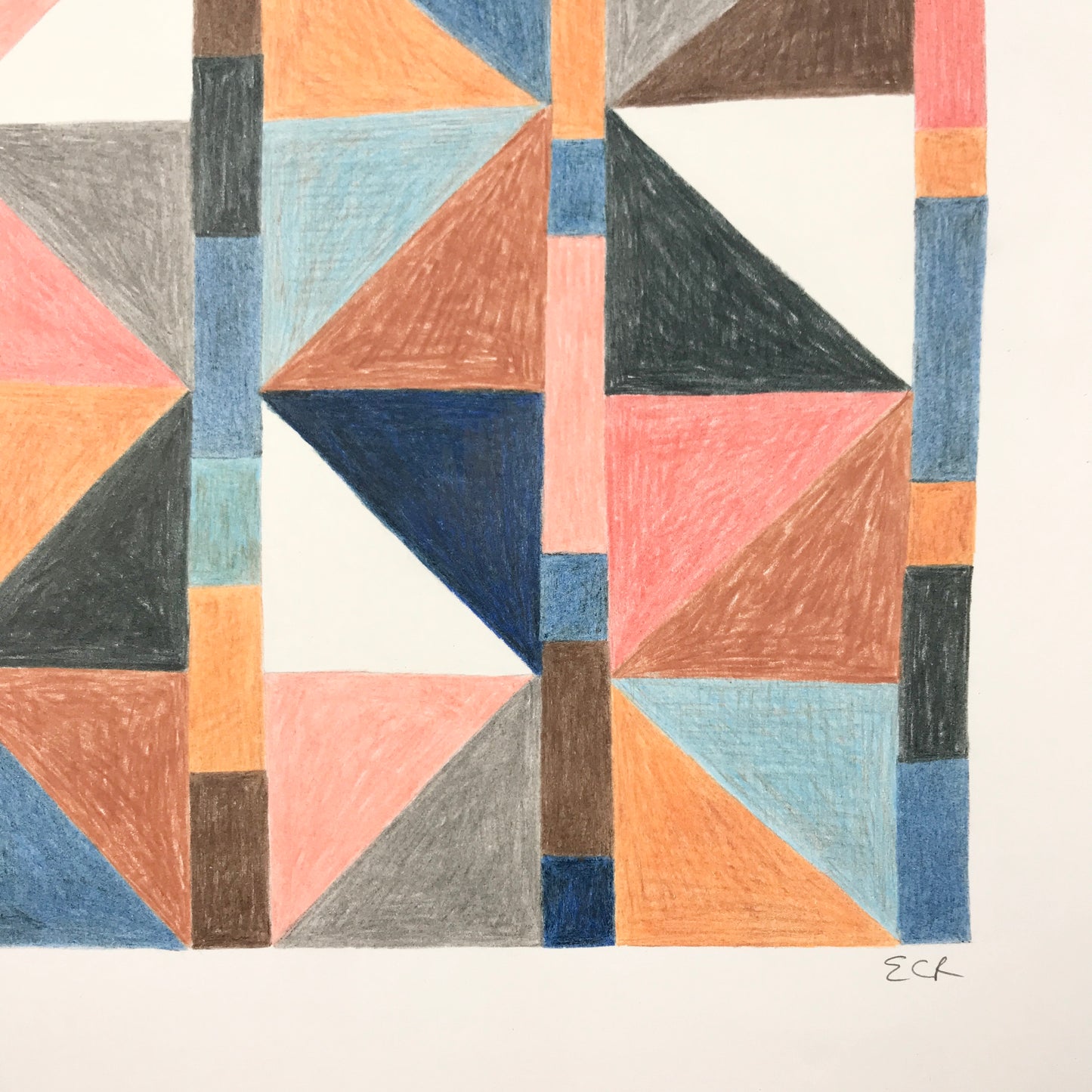 ORIGINAL DRAWING - QUILT No2