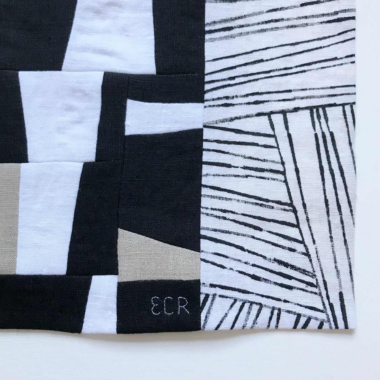 STITCHED TEXTILE - BLOCK PARTY