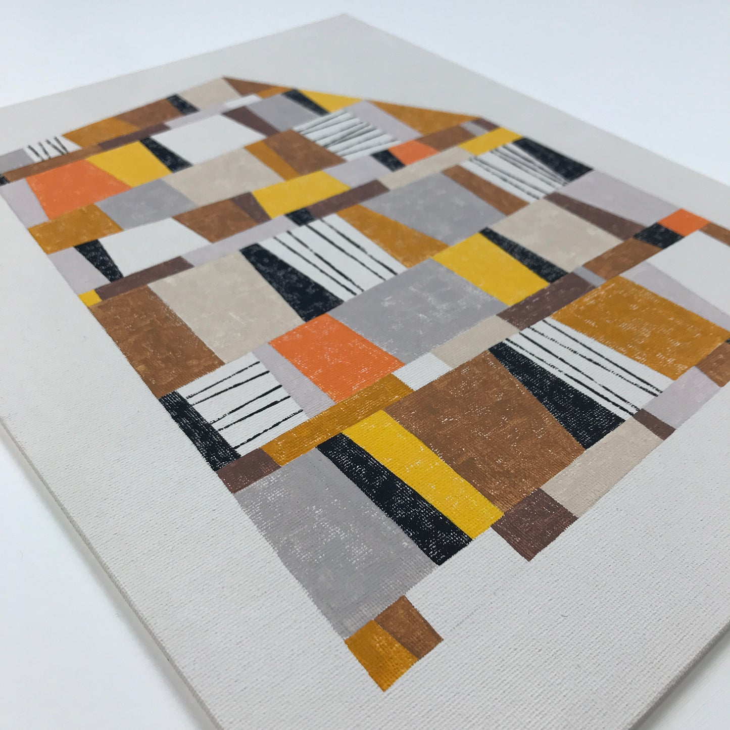 ORIGINAL PAINTING - SUM OF PARTS (YELLOW)