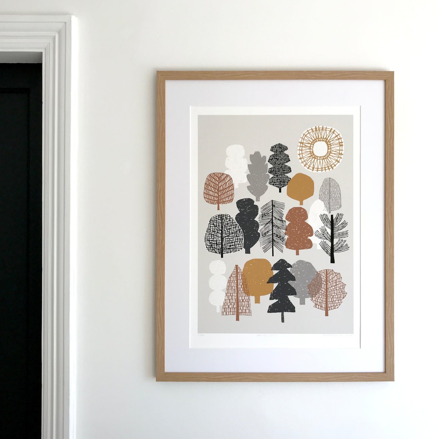 LIMITED EDITION PRINT - FOREST SUN