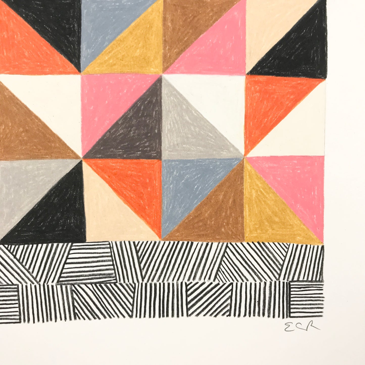 ORIGINAL DRAWING - QUILT No7