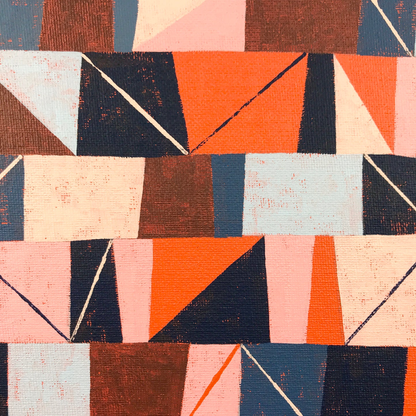 ORIGINAL PAINTING - SUM OF PARTS (RED)