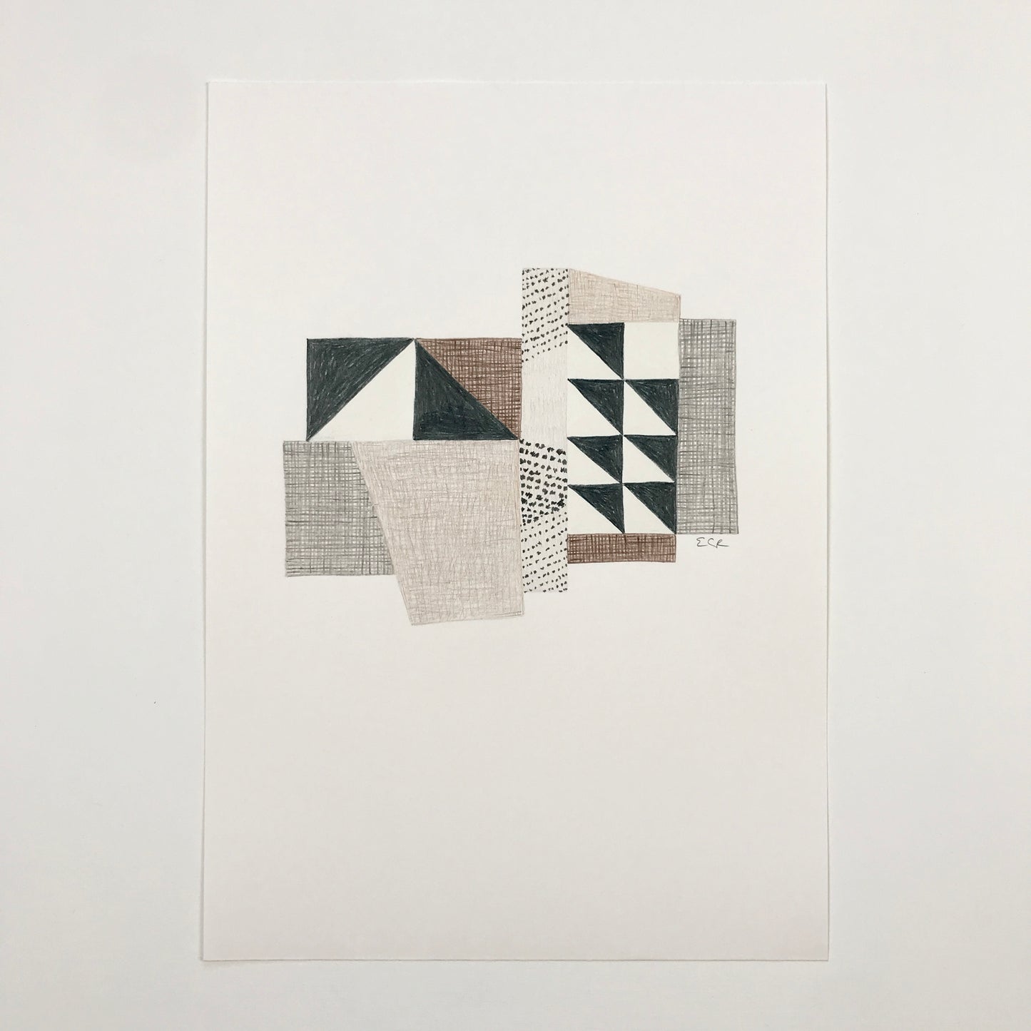 ORIGINAL DRAWING - QUILT No1