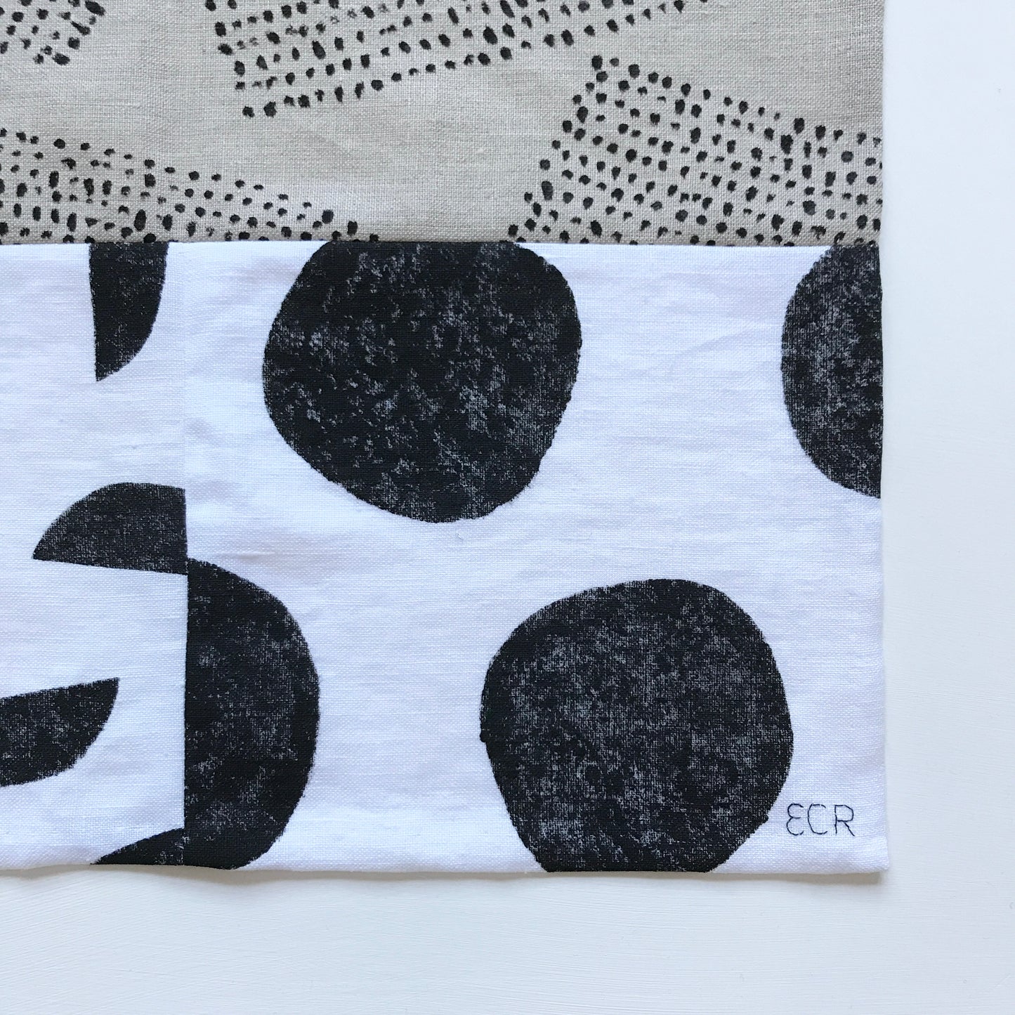 STITCHED TEXTILE - DOTS AND SPOTS