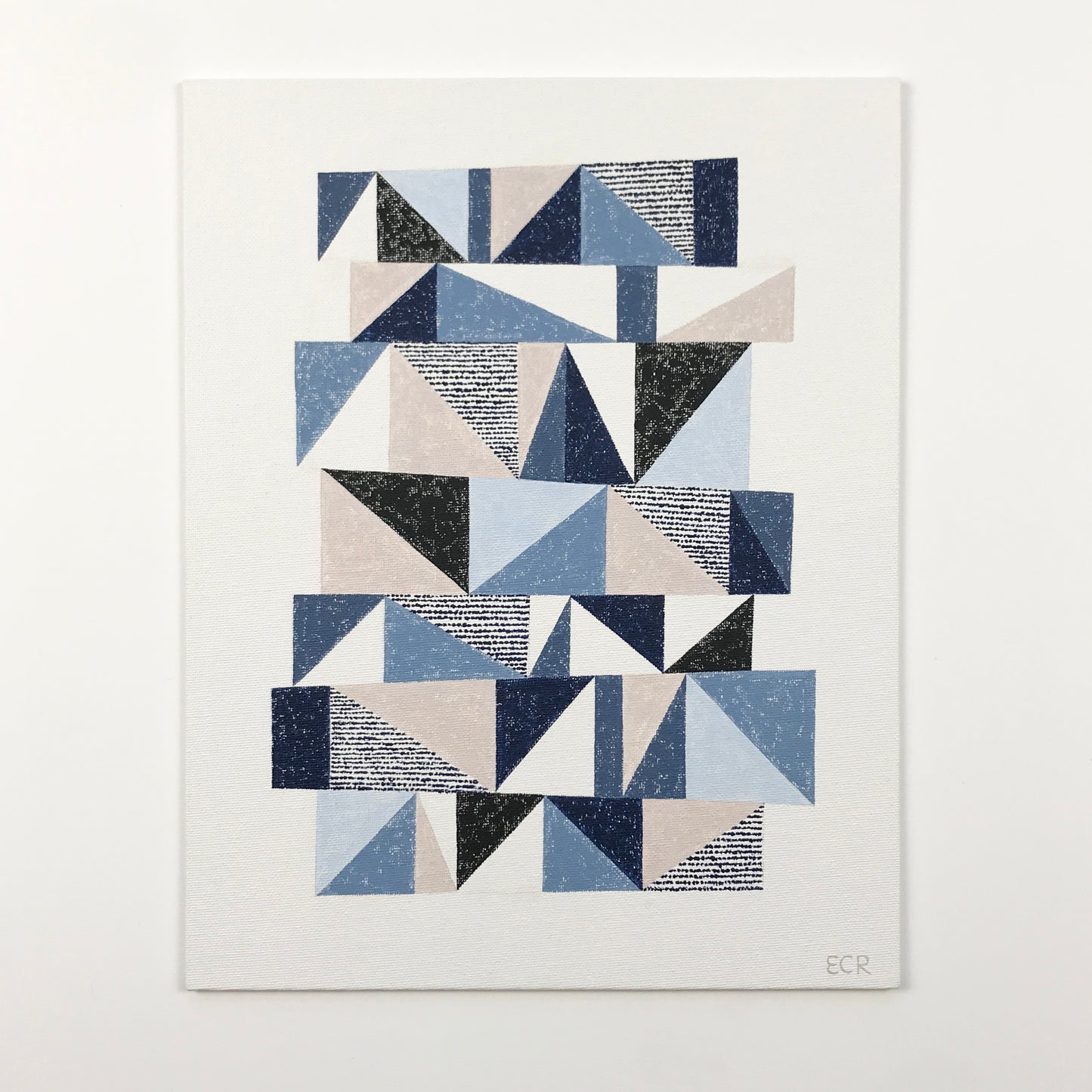 ORIGINAL PAINTING - SUM OF PARTS (BLUE)