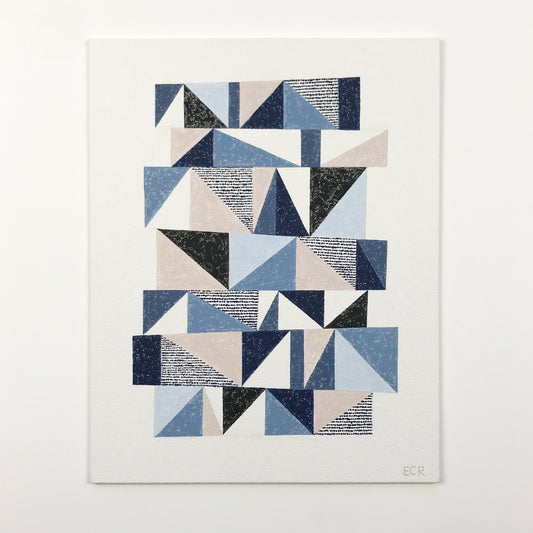 ORIGINAL PAINTING - SUM OF PARTS (BLUE)