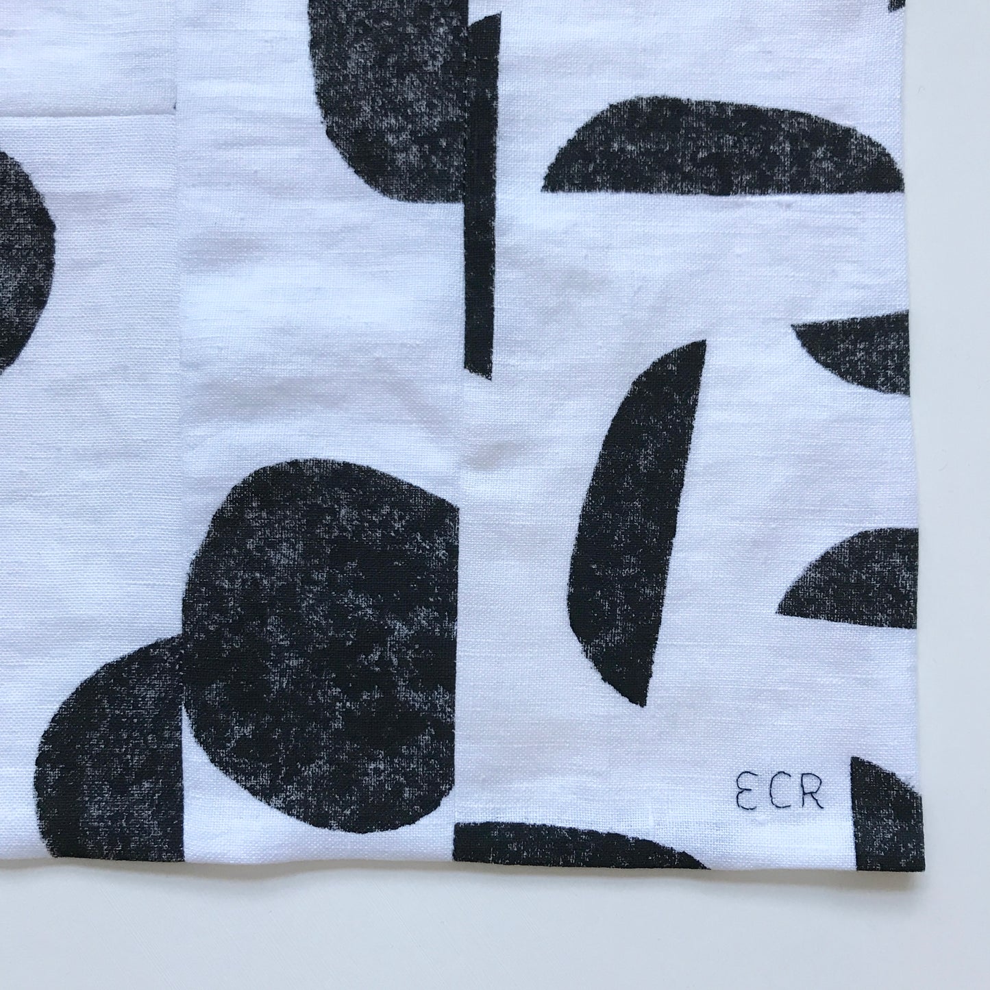 STITCHED TEXTILE - LANDSCAPE LINES