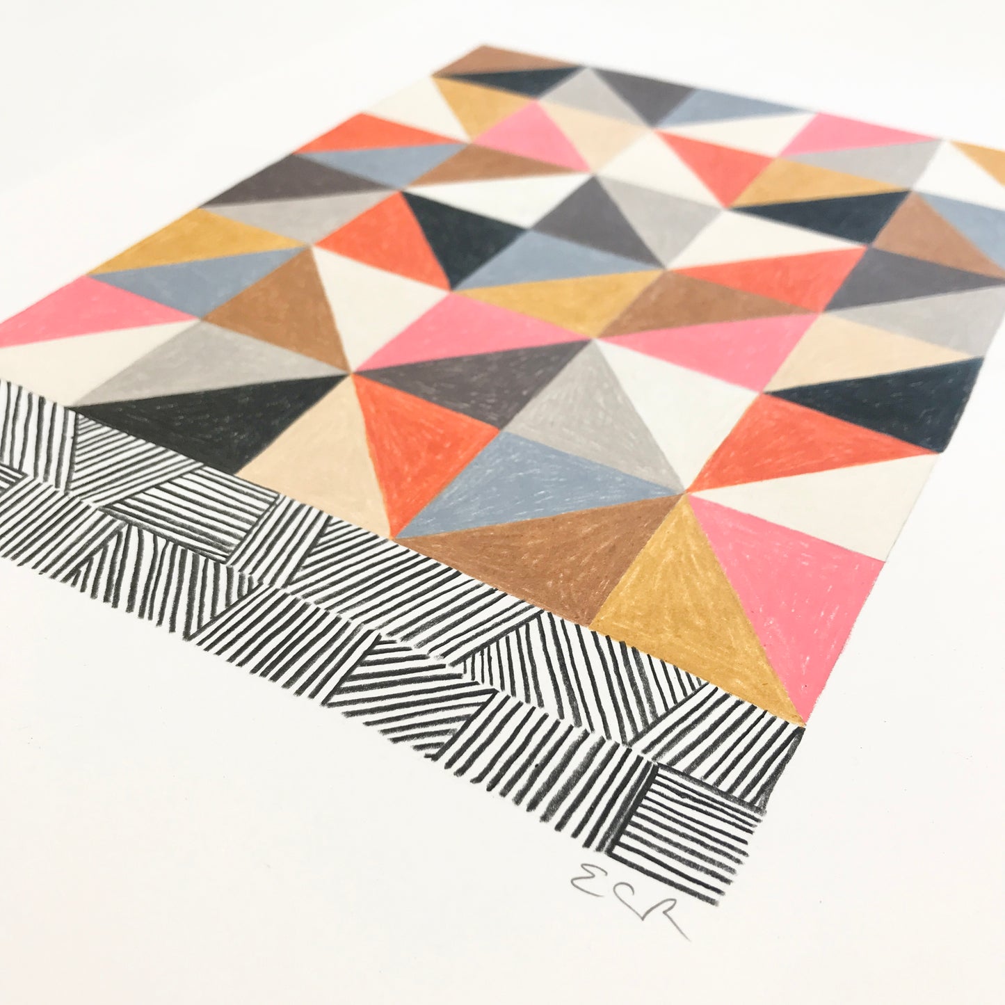 ORIGINAL DRAWING - QUILT No7