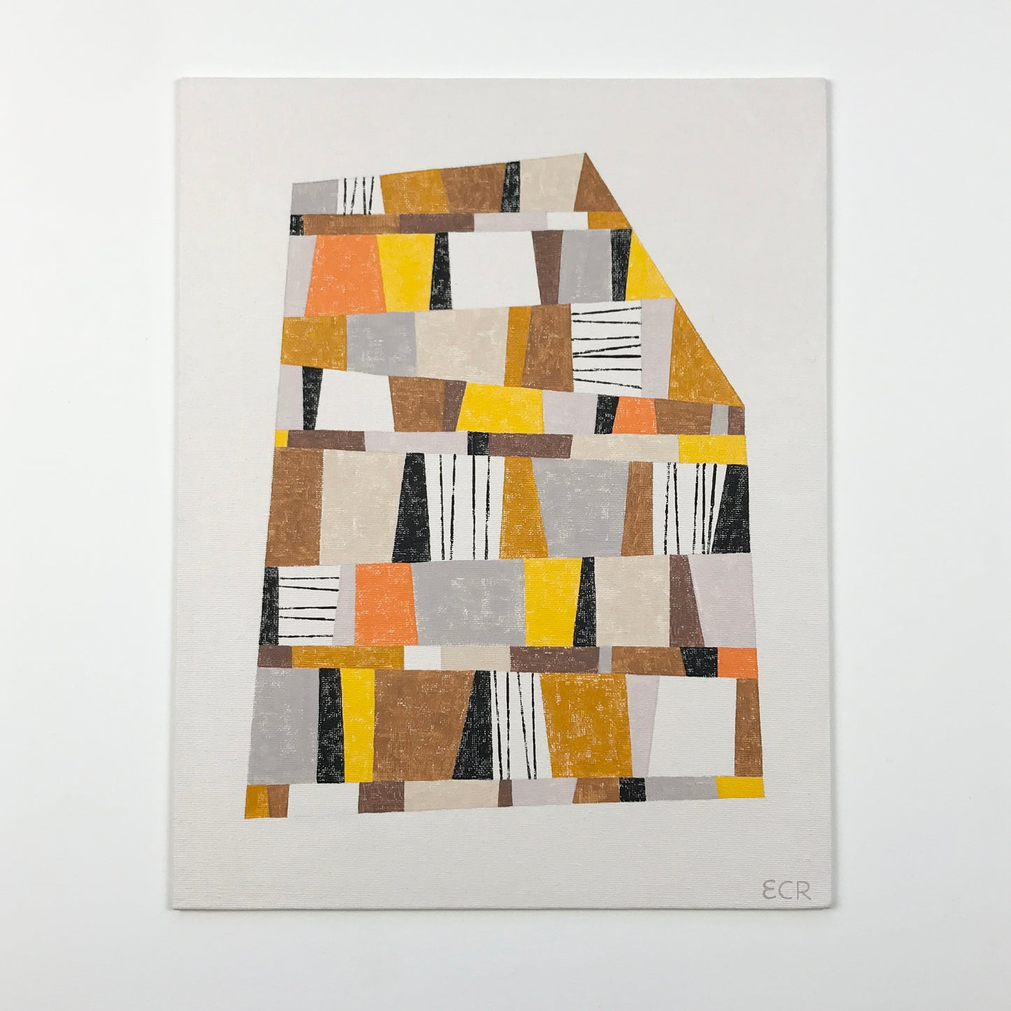 ORIGINAL PAINTING - SUM OF PARTS (YELLOW)