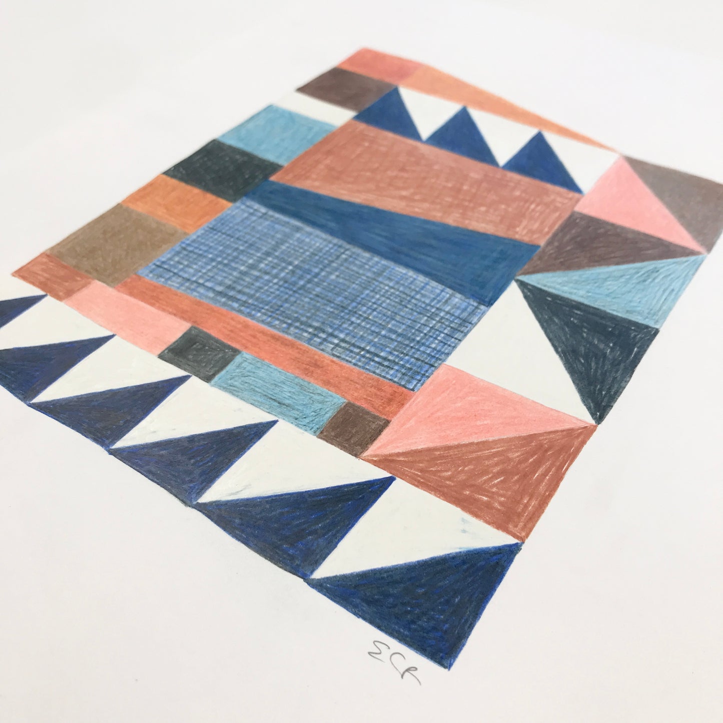 ORIGINAL DRAWING - QUILT No4