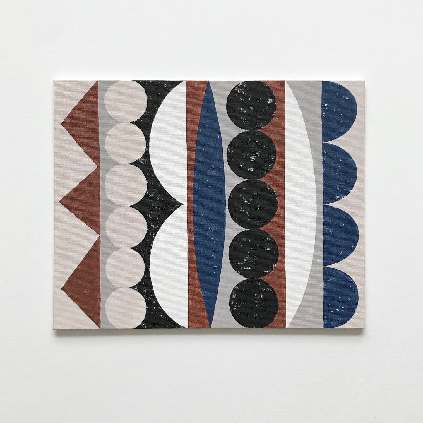 ORIGINAL PAINTING - ASSEMBLED SHAPES No1