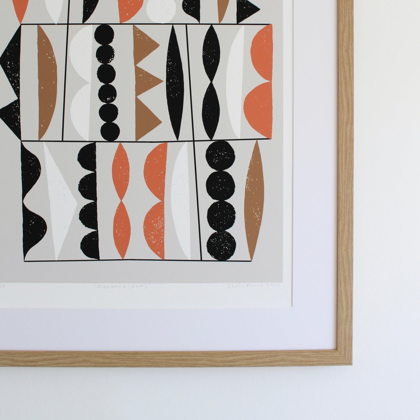 LIMITED EDITION PRINT - MELODIE (RED)