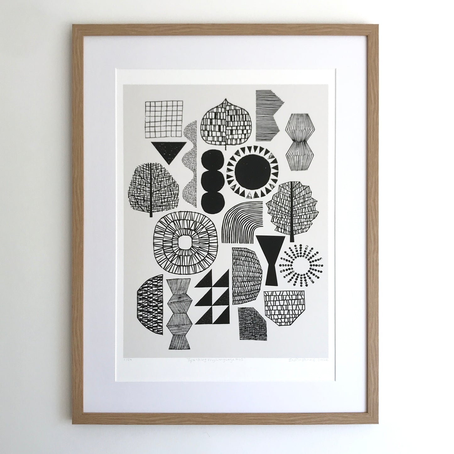 LIMITED EDITION PRINT - SPEAKING MY LANGUAGE No2