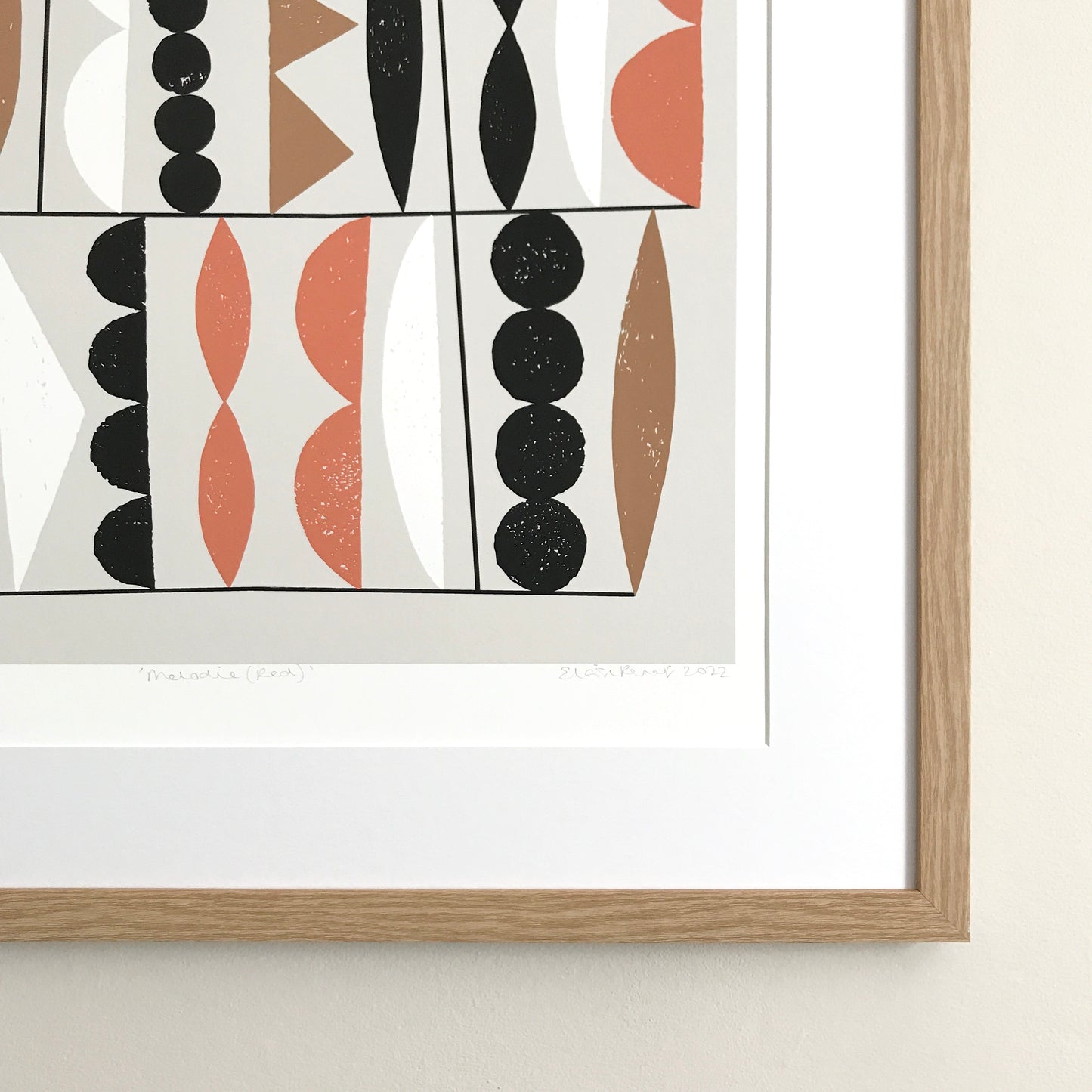 LIMITED EDITION PRINT - MELODIE (RED)