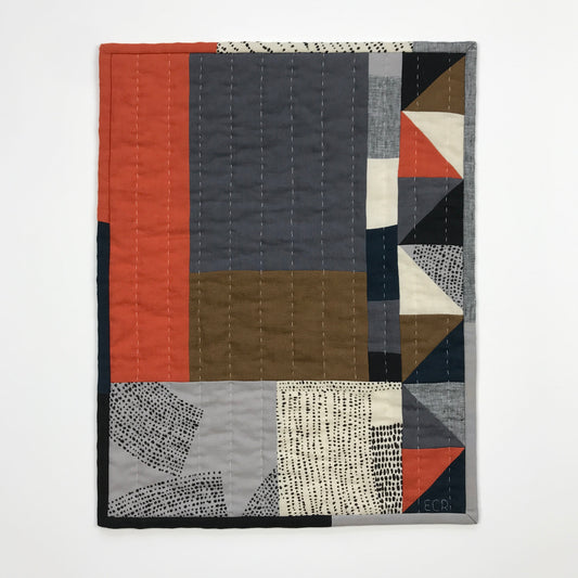 WALL QUILT MULTI RED