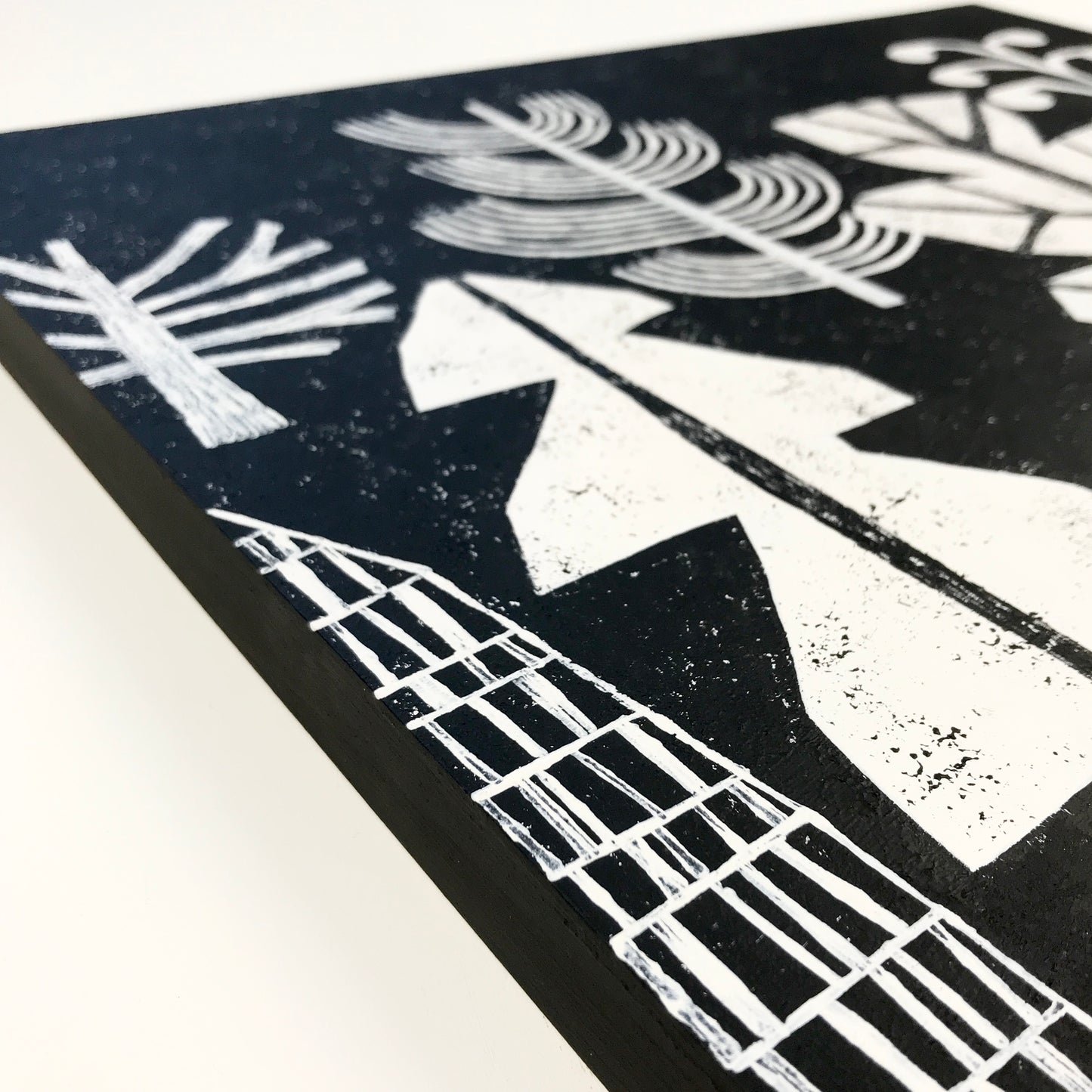 ORIGINAL PAINTING - WINTER TREES