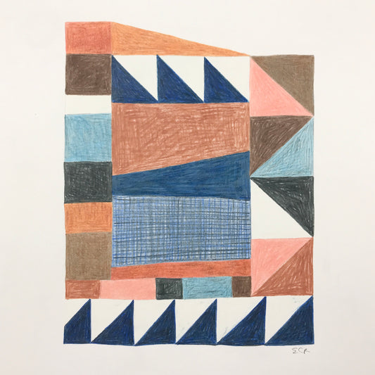 ORIGINAL DRAWING - QUILT No4