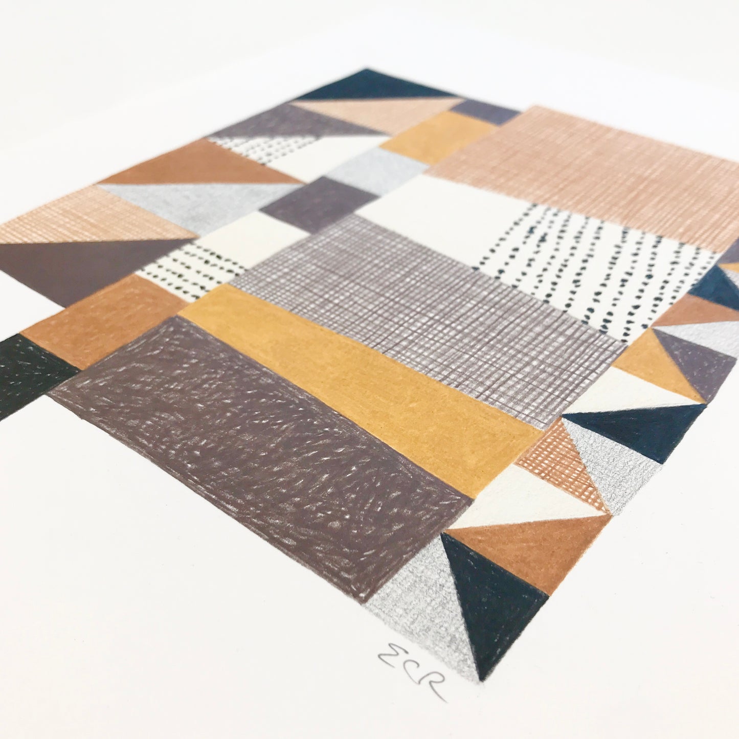 ORIGINAL DRAWING  - QUILT No5