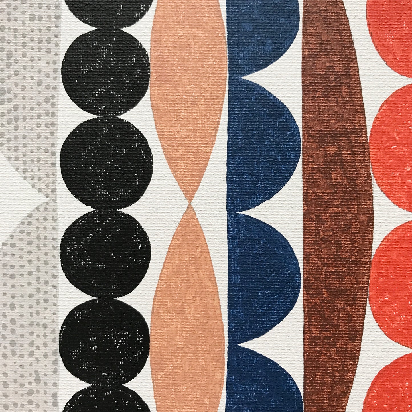 ORIGINAL PAINTING - ASSEMBLED SHAPES No3