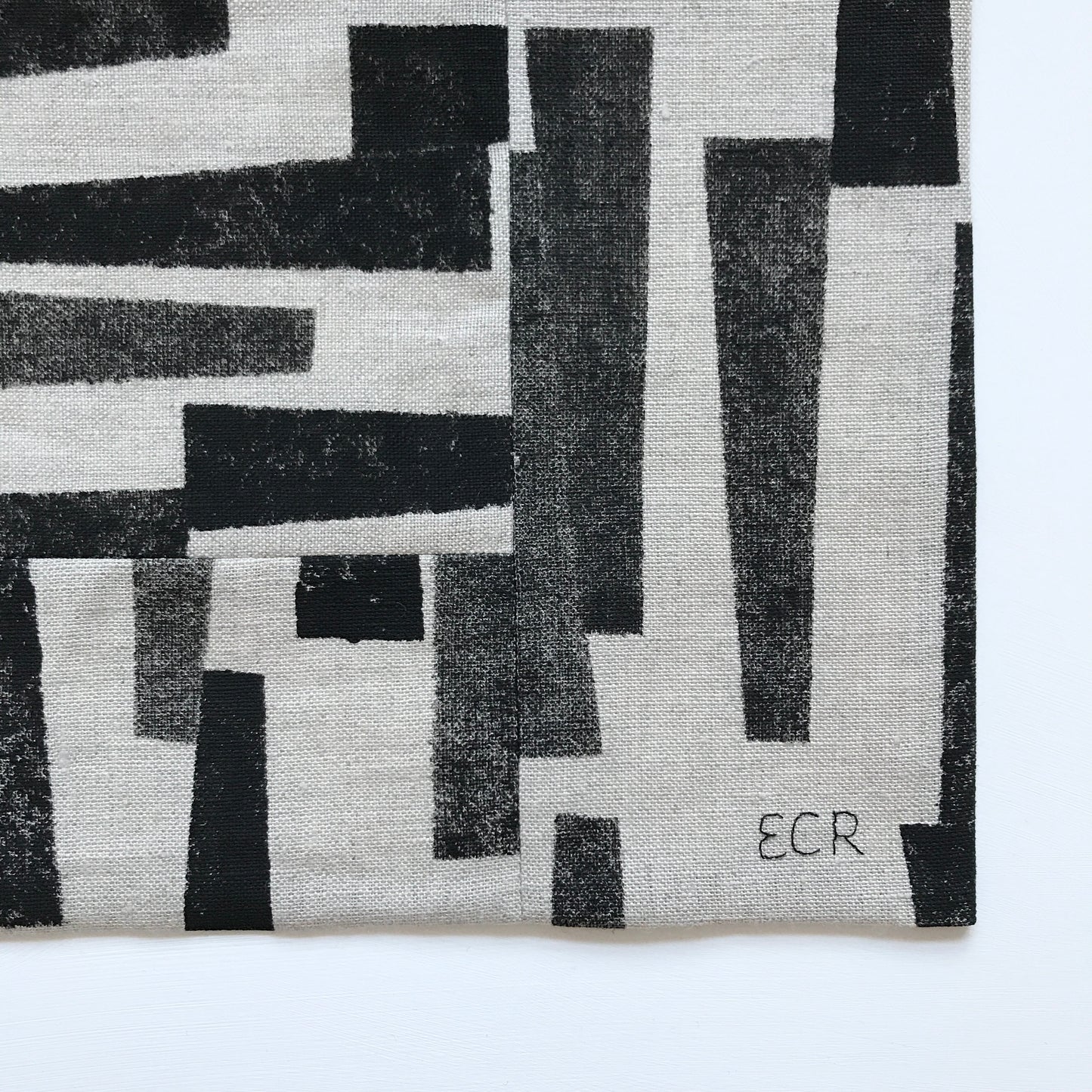 STITCHED TEXTILE - LOOSE LINES