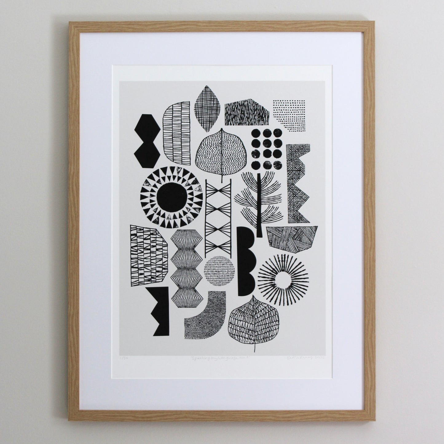 LIMITED EDITION PRINT - SPEAKING MY LANGUAGE No1