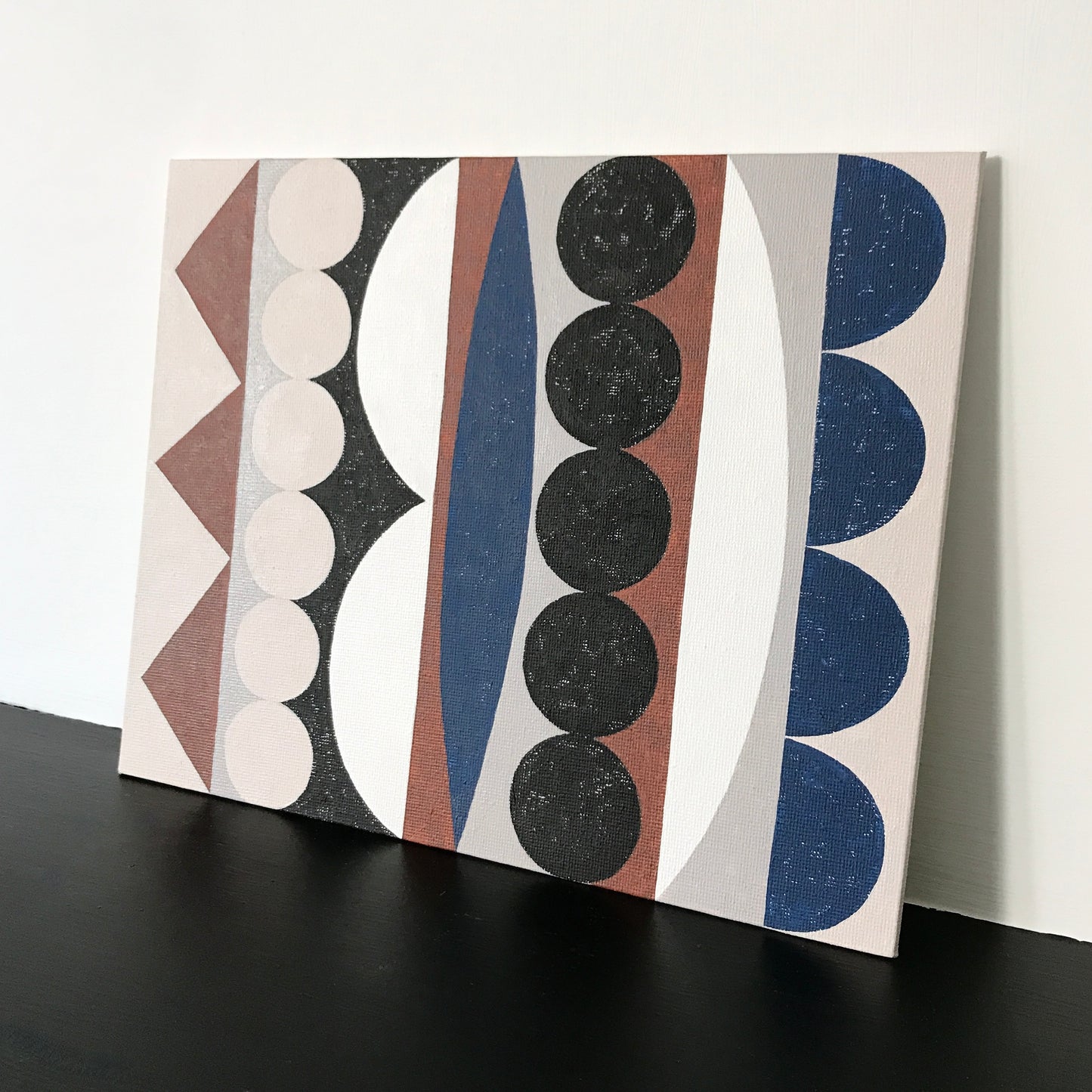 ORIGINAL PAINTING - ASSEMBLED SHAPES No1