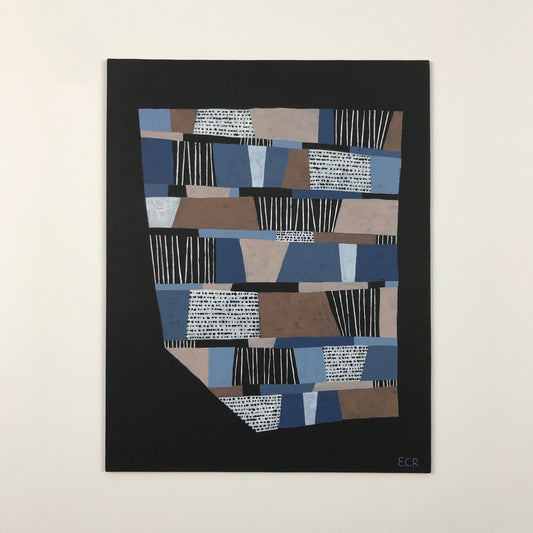 ORIGINAL PAINTING - SUM OF PARTS (MIDNIGHT)