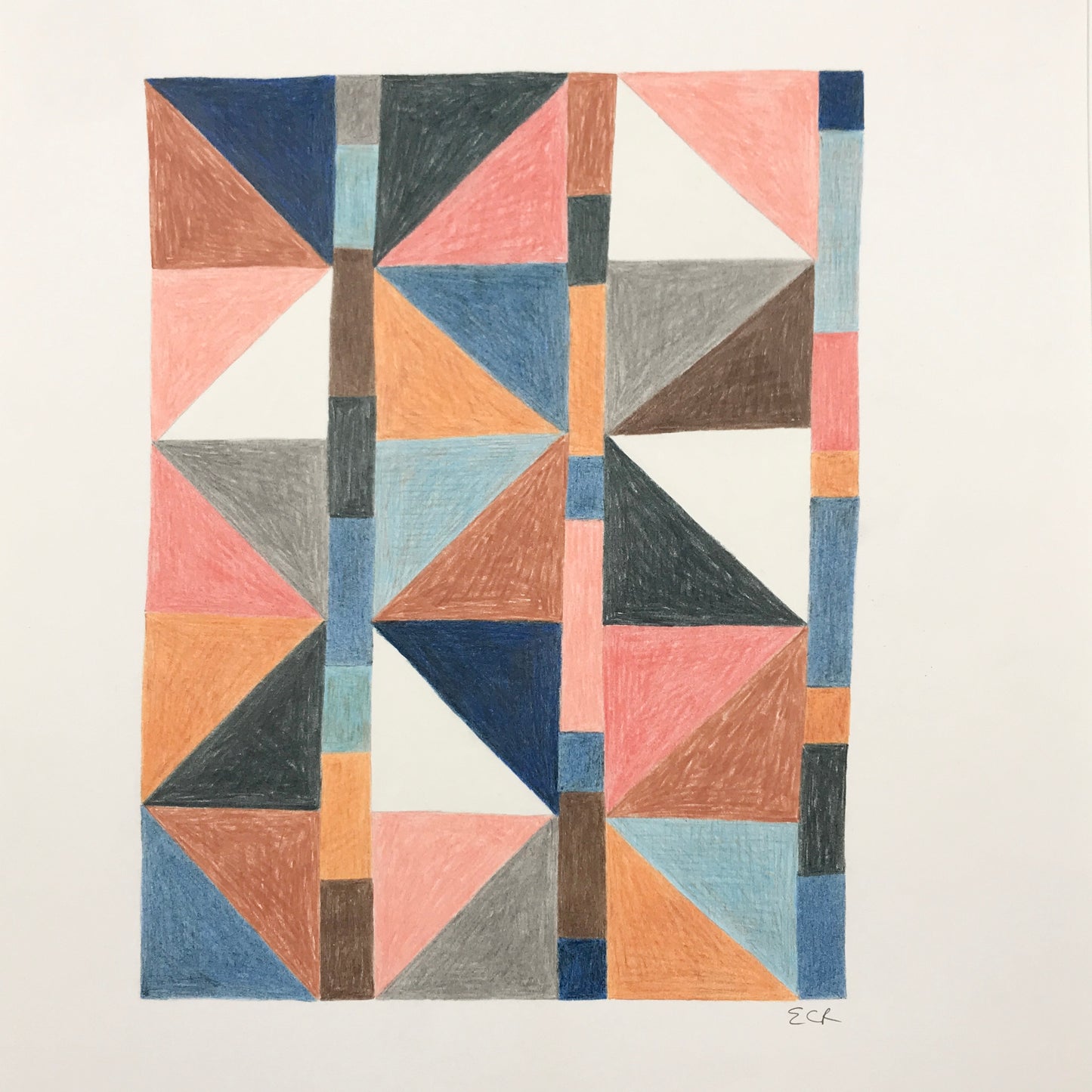 ORIGINAL DRAWING - QUILT No2