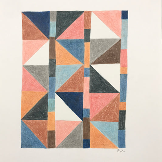 ORIGINAL DRAWING - QUILT No2