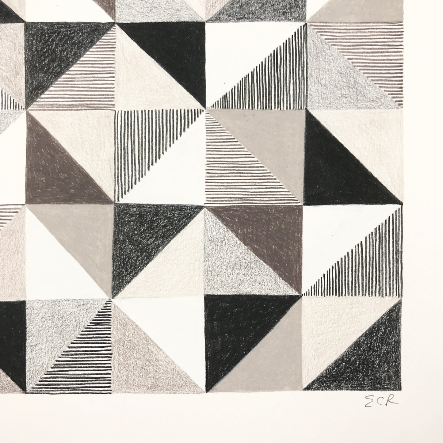 ORIGINAL DRAWING - QUILT No6