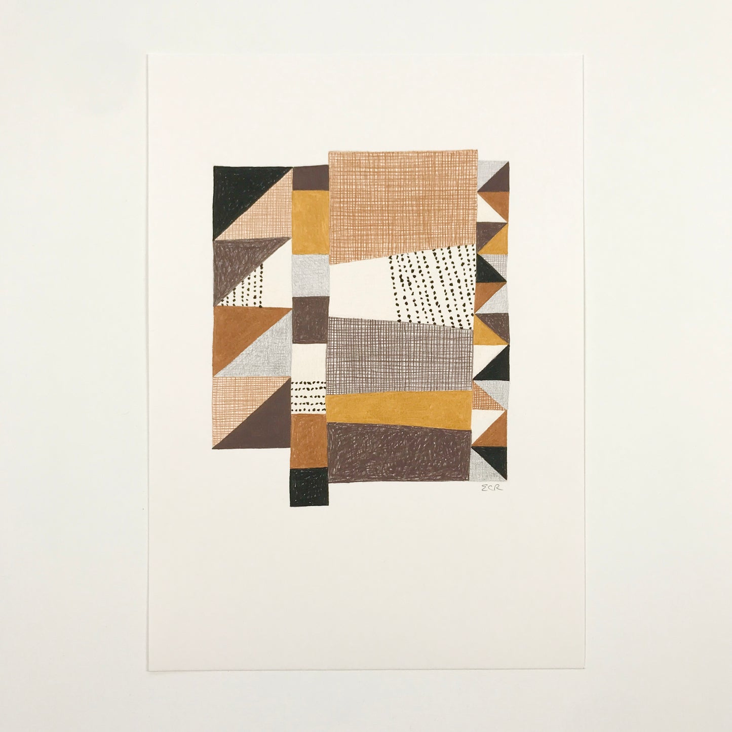 ORIGINAL DRAWING  - QUILT No5