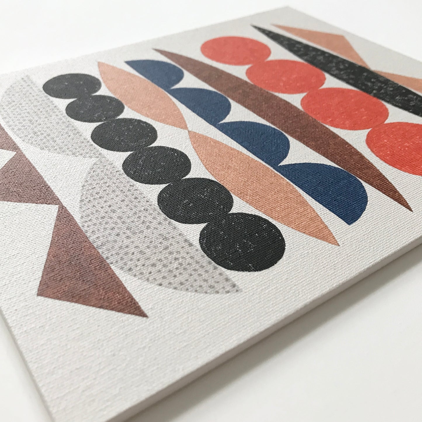 ORIGINAL PAINTING - ASSEMBLED SHAPES No3