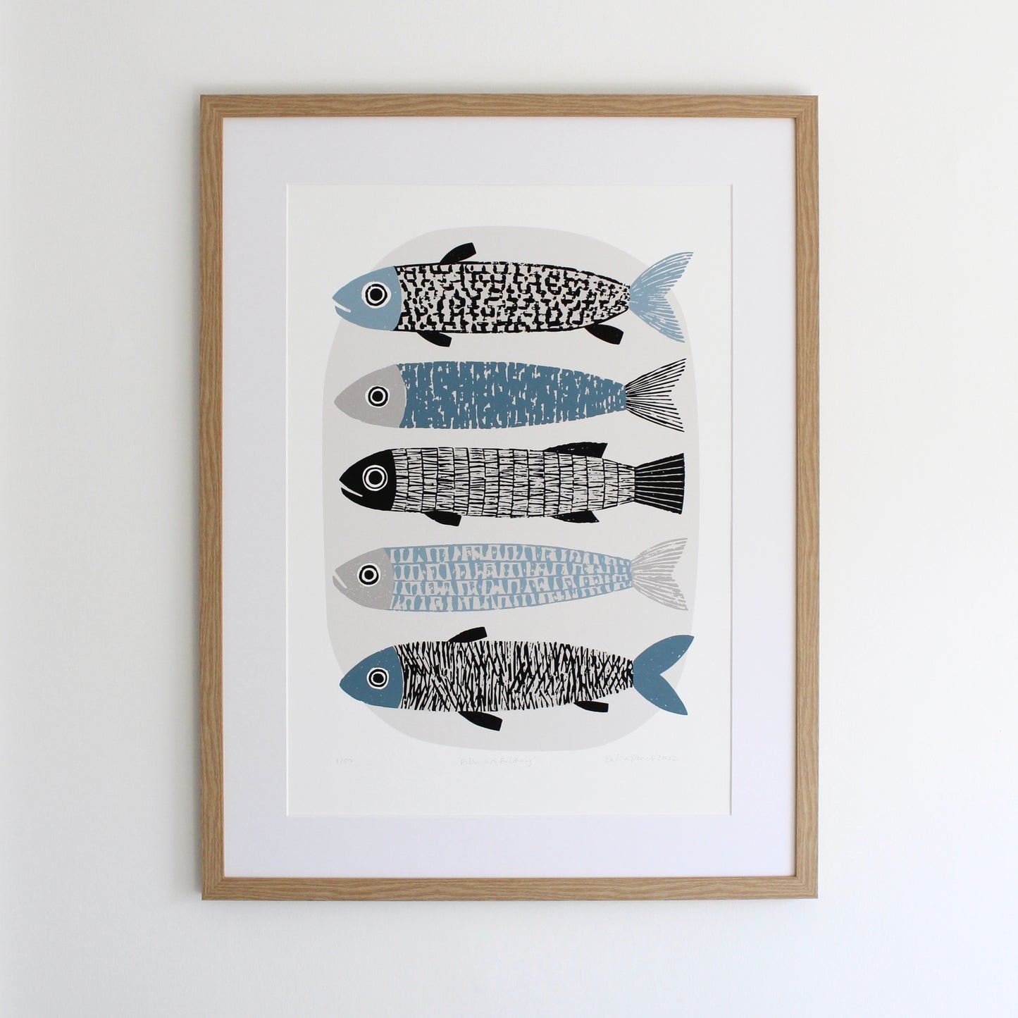 LIMITED EDITION PRINT - FISH PLATTER
