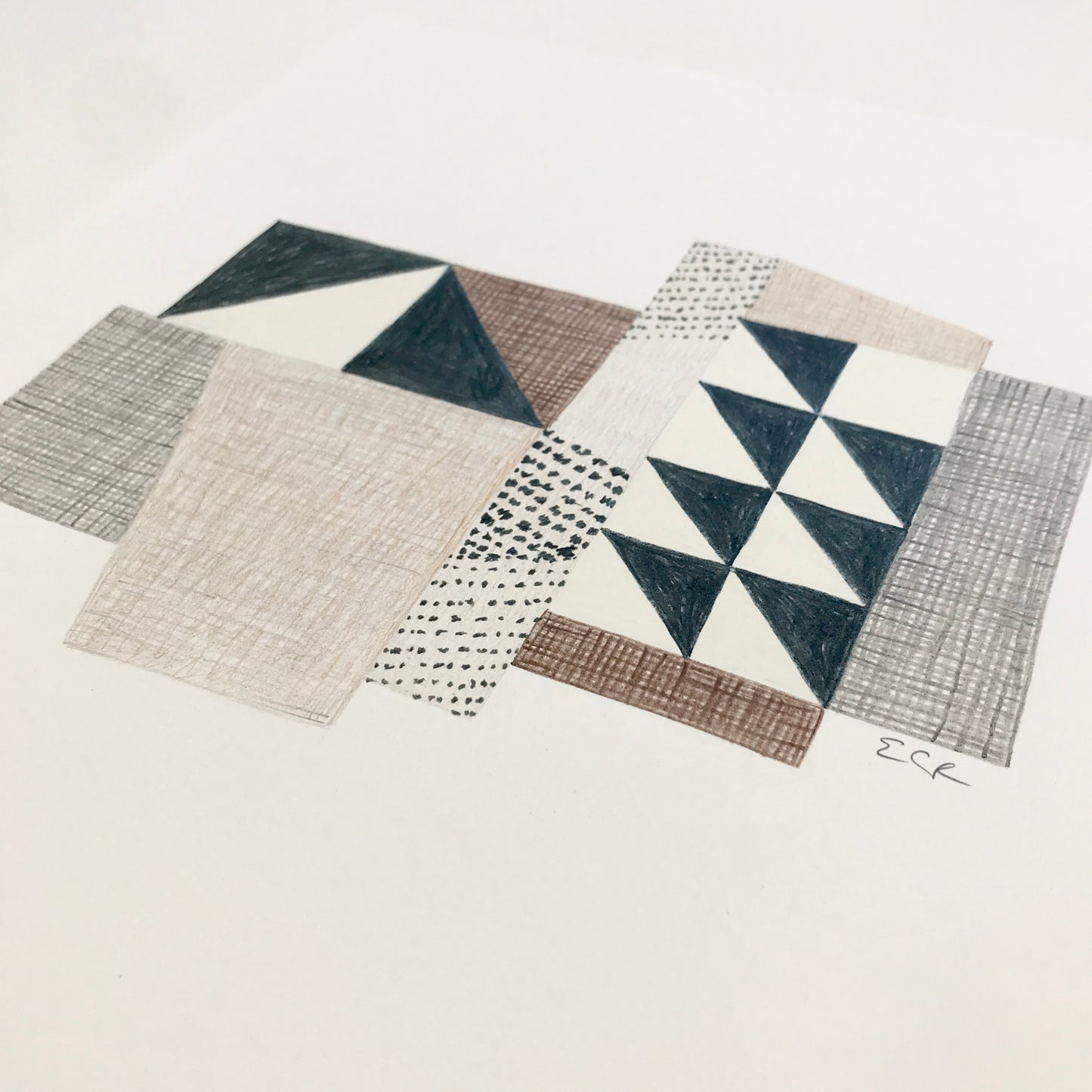 ORIGINAL DRAWING - QUILT No1