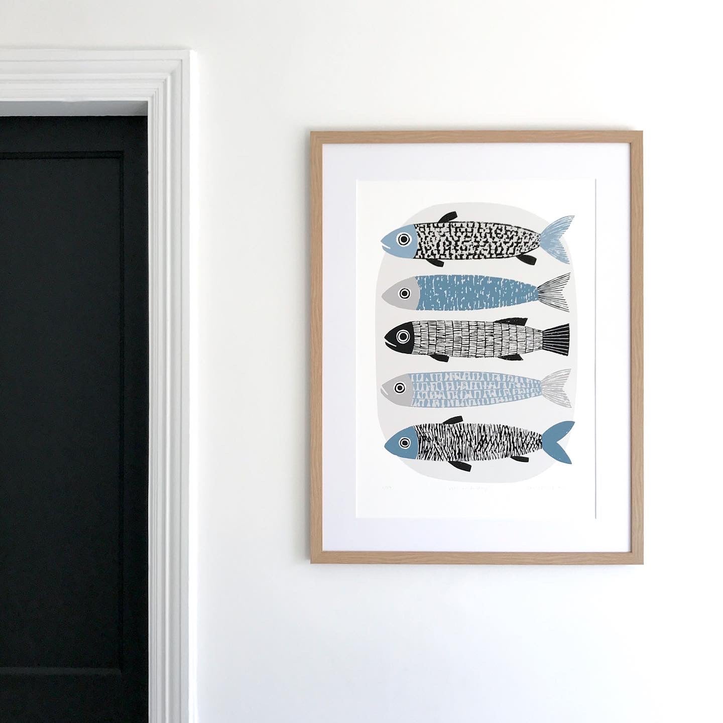LIMITED EDITION PRINT - FISH PLATTER