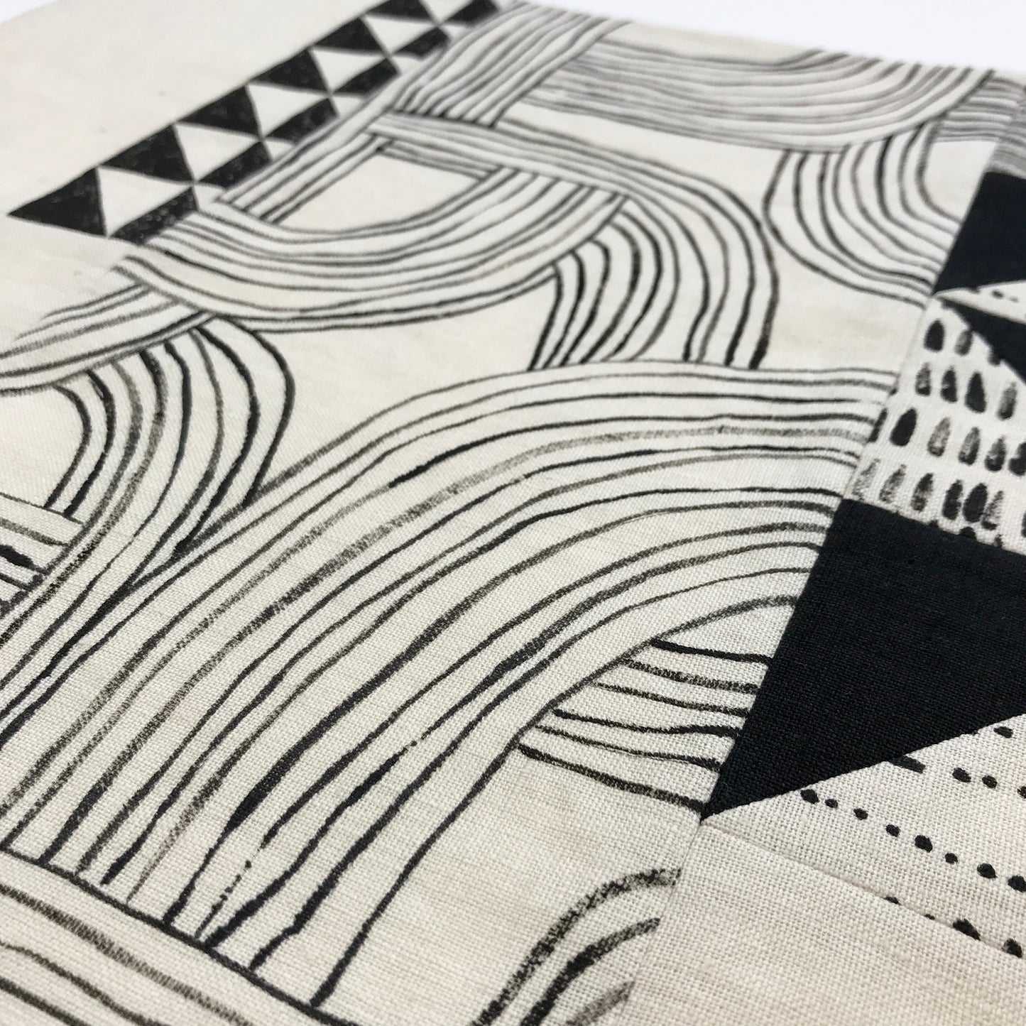 STITCHED TEXTILE - CURVES