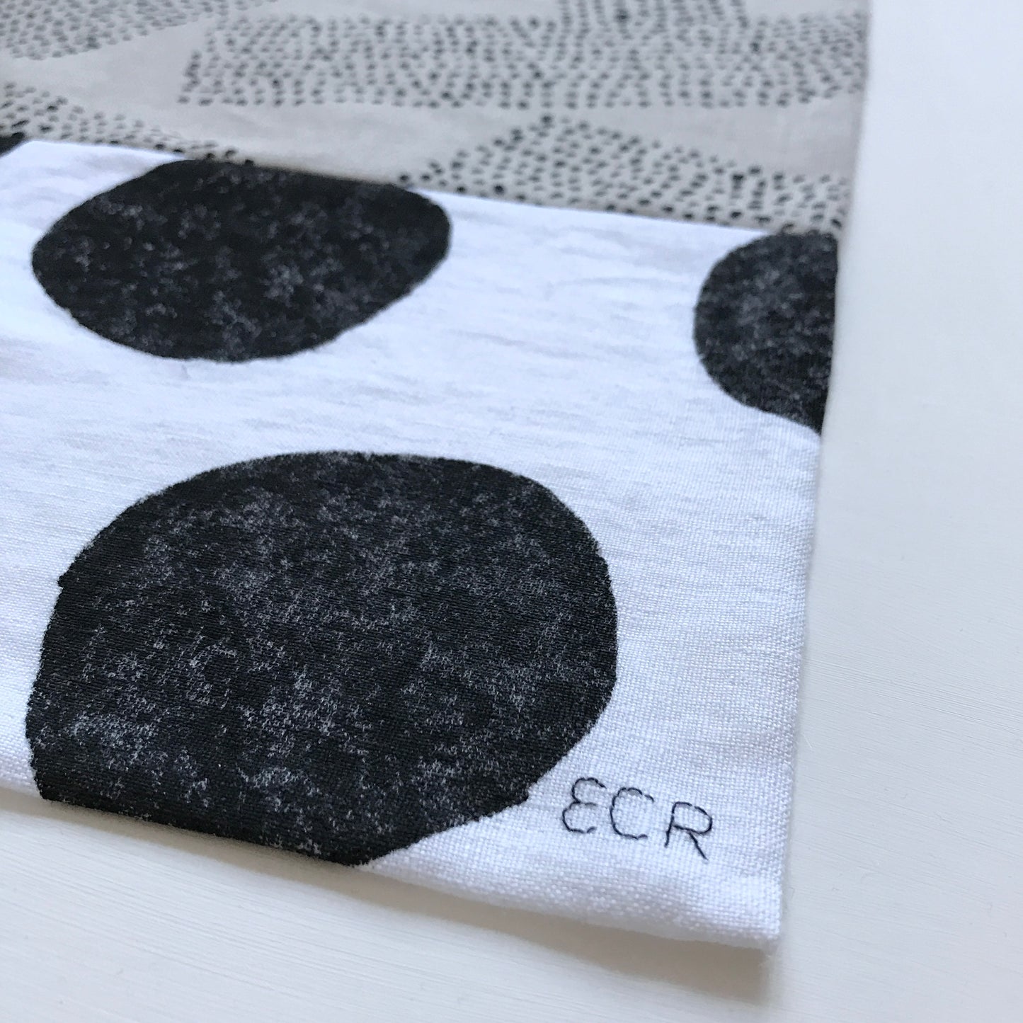 STITCHED TEXTILE - DOTS AND SPOTS