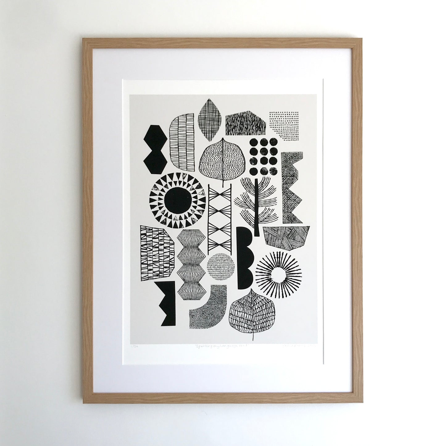 LIMITED EDITION PRINT - SPEAKING MY LANGUAGE No1