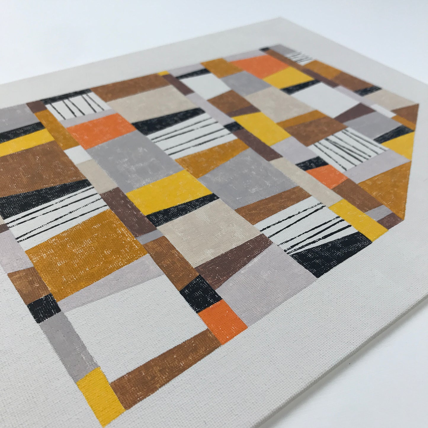 ORIGINAL PAINTING - SUM OF PARTS (YELLOW)