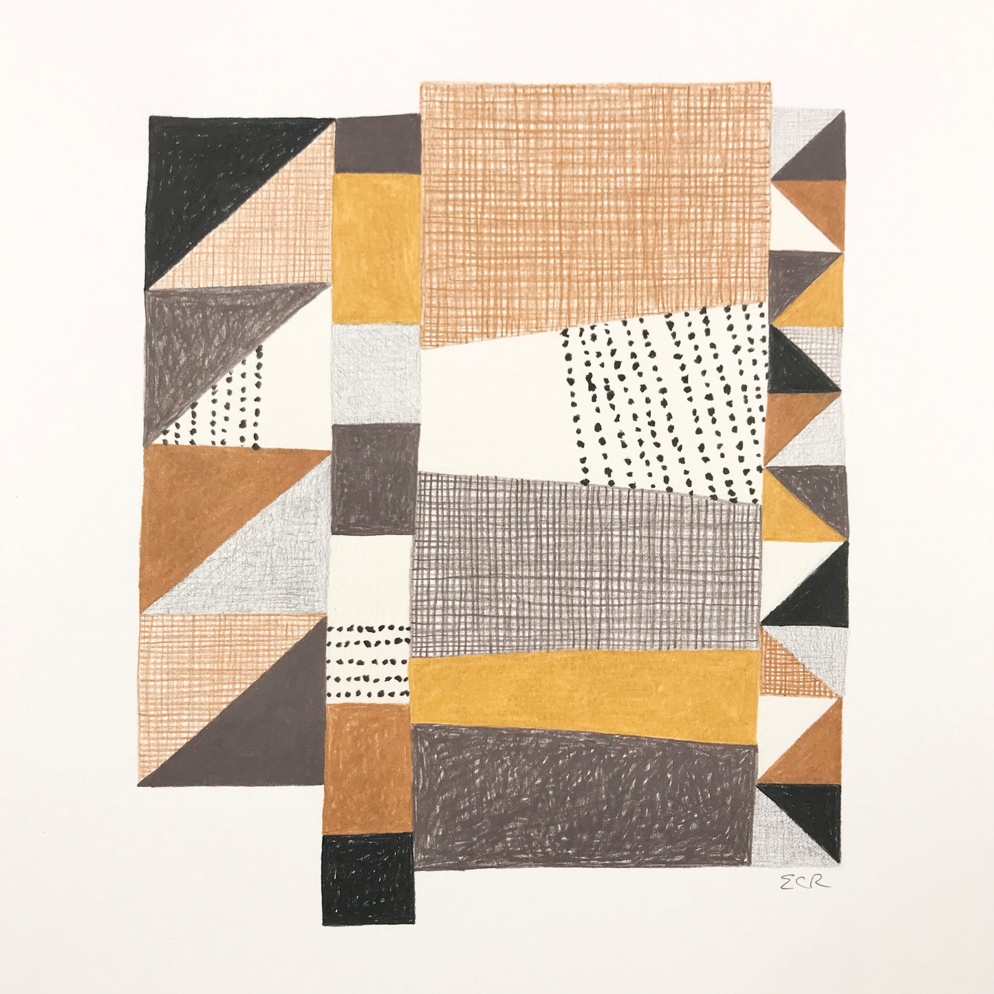 ORIGINAL DRAWING  - QUILT No5