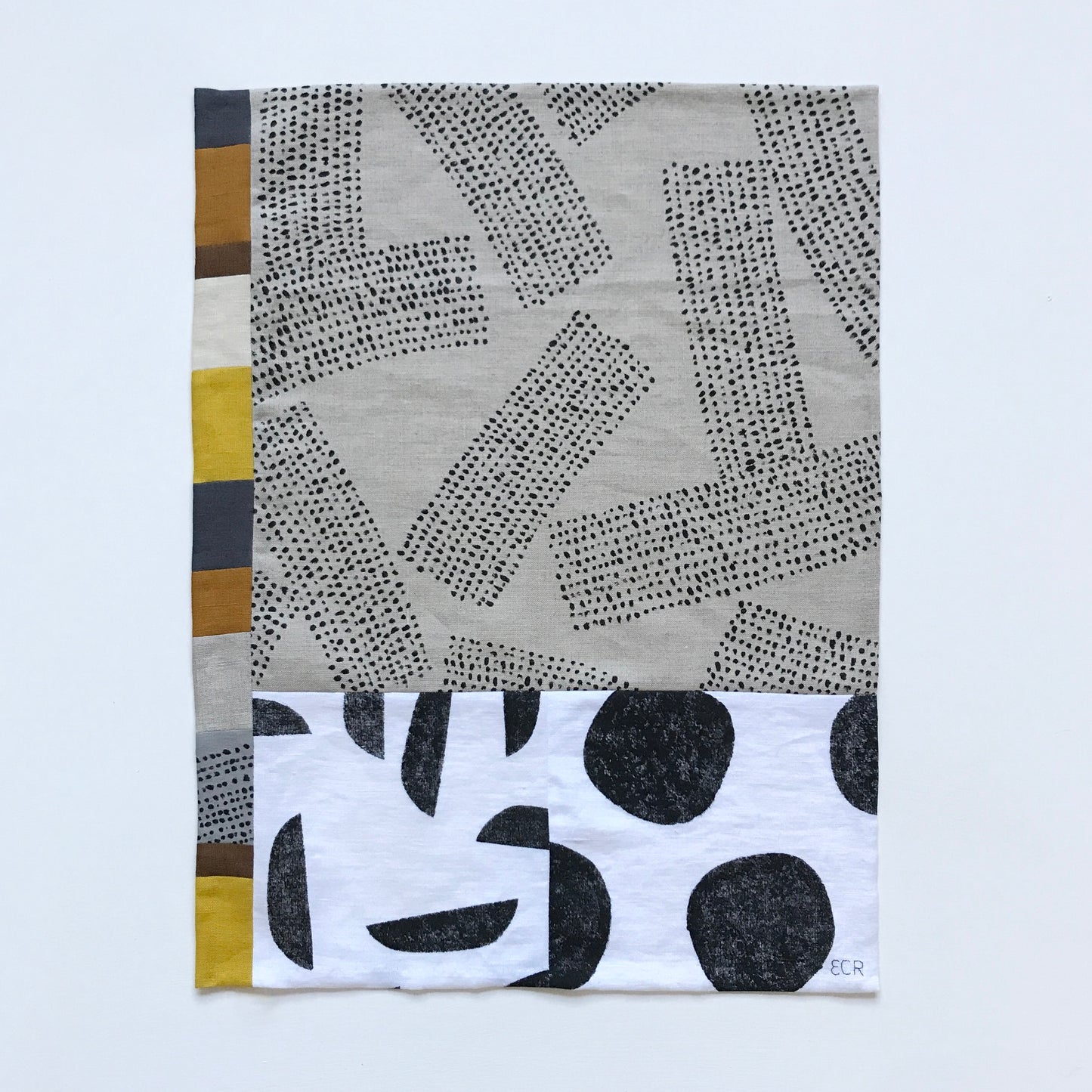 STITCHED TEXTILE - DOTS AND SPOTS