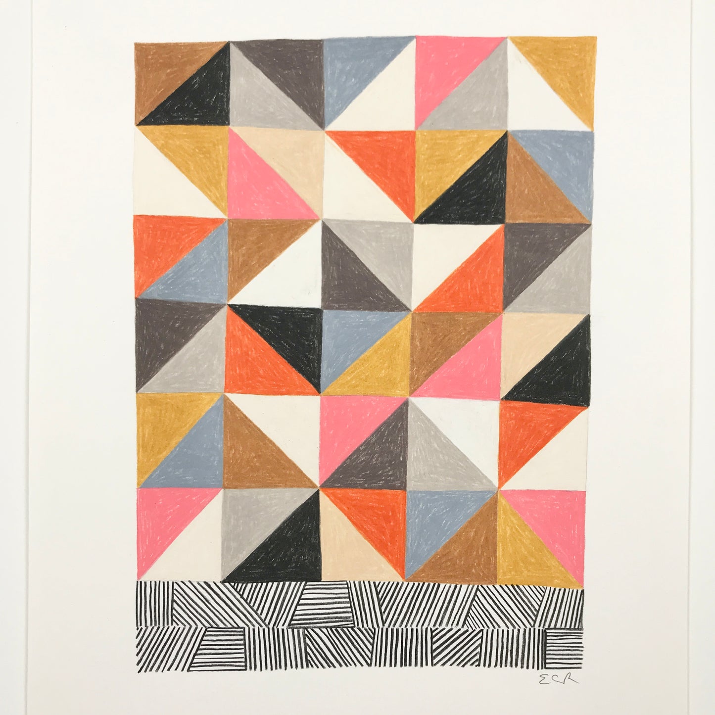 ORIGINAL DRAWING - QUILT No7
