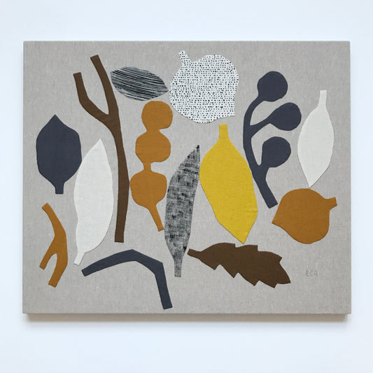 LINEN WALL PANEL - FALL FOLIAGE