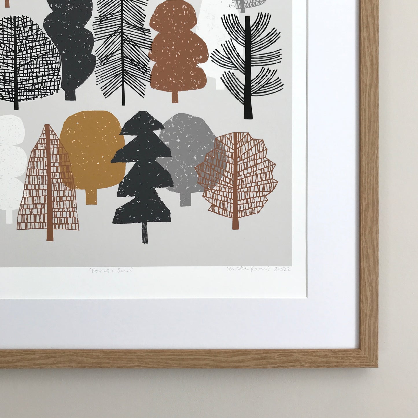 LIMITED EDITION PRINT - FOREST SUN