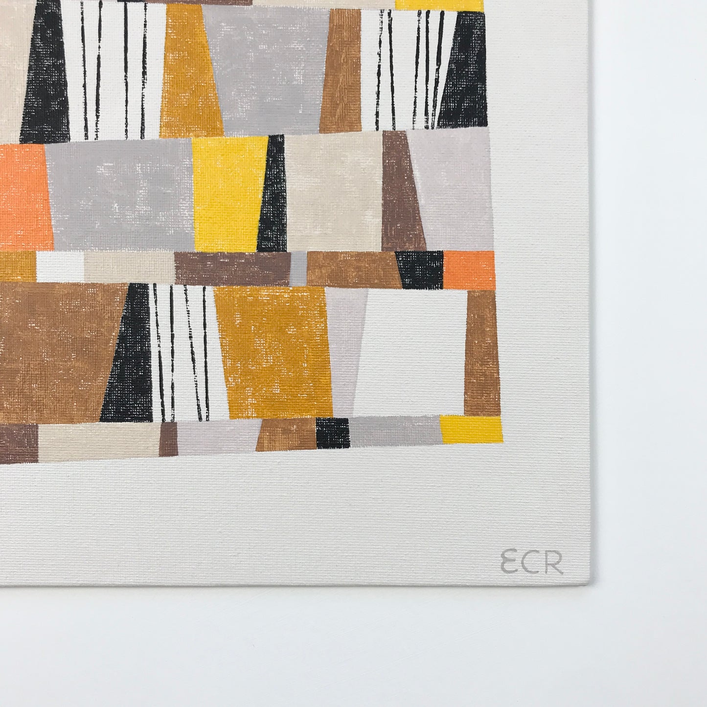 ORIGINAL PAINTING - SUM OF PARTS (YELLOW)